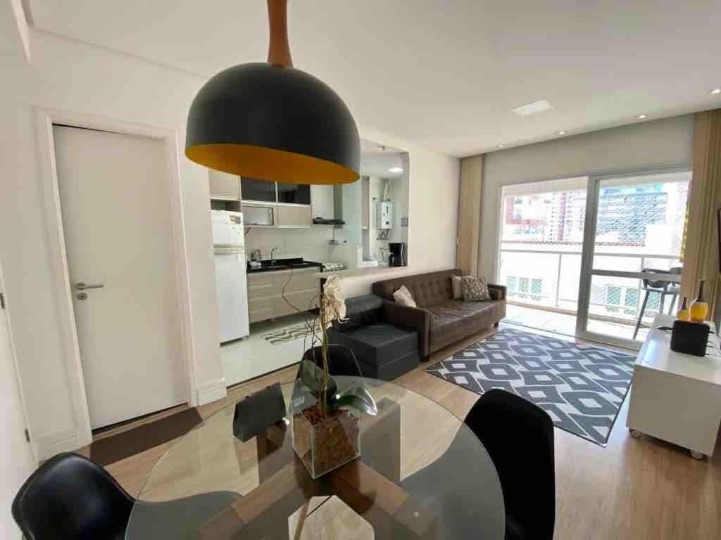 Lazer Completo Com Piscina E Sauna No Gonzaga 산토스 외부 사진